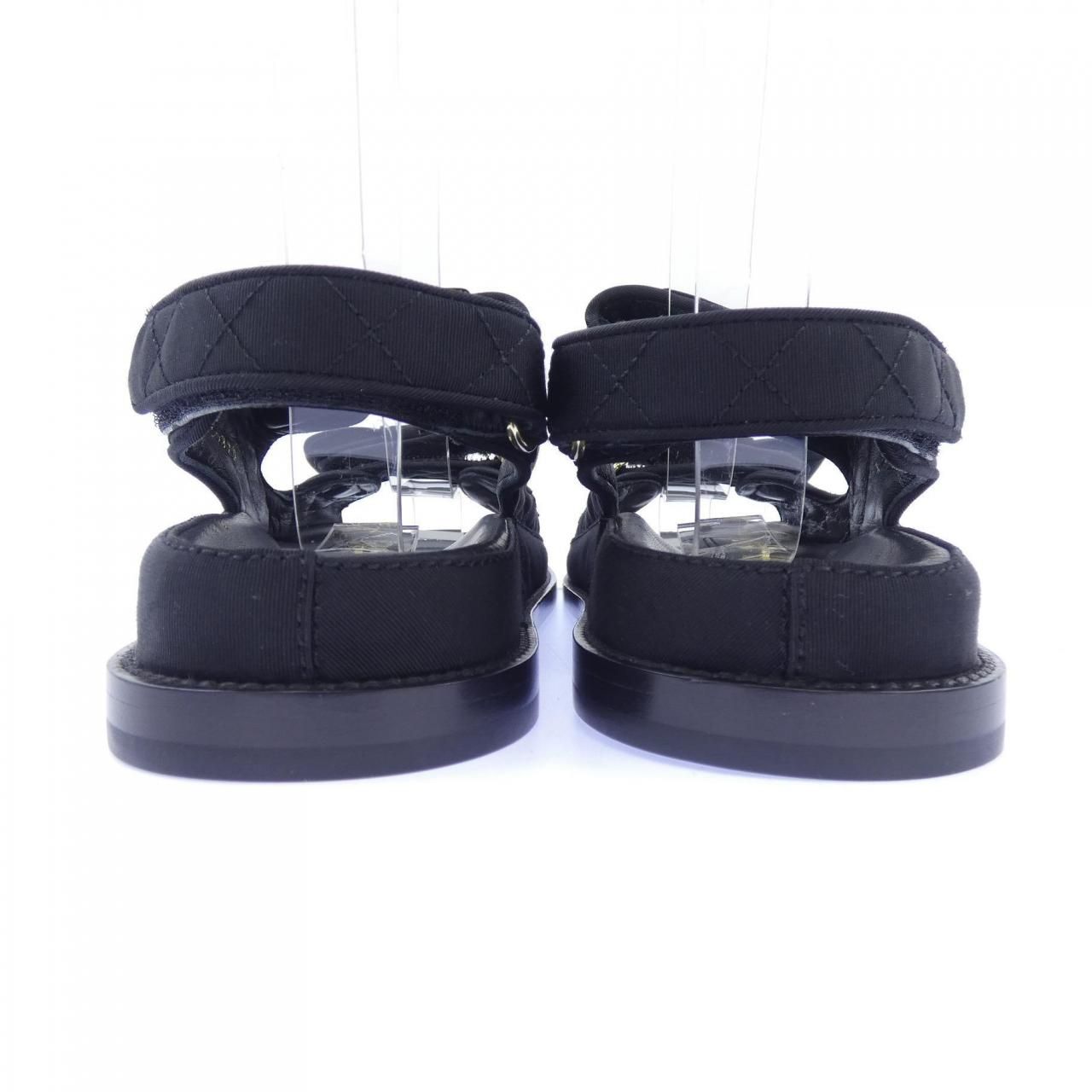 Chanel Sandals Black — view 5
