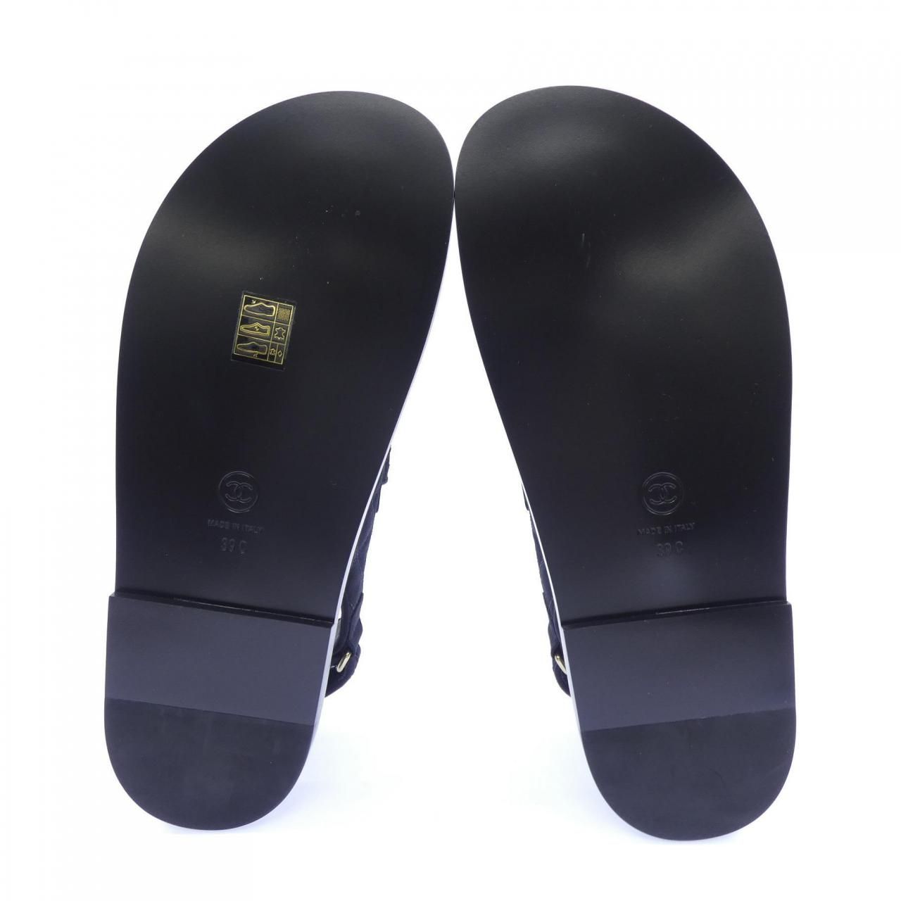 Chanel Sandals Black — view 4
