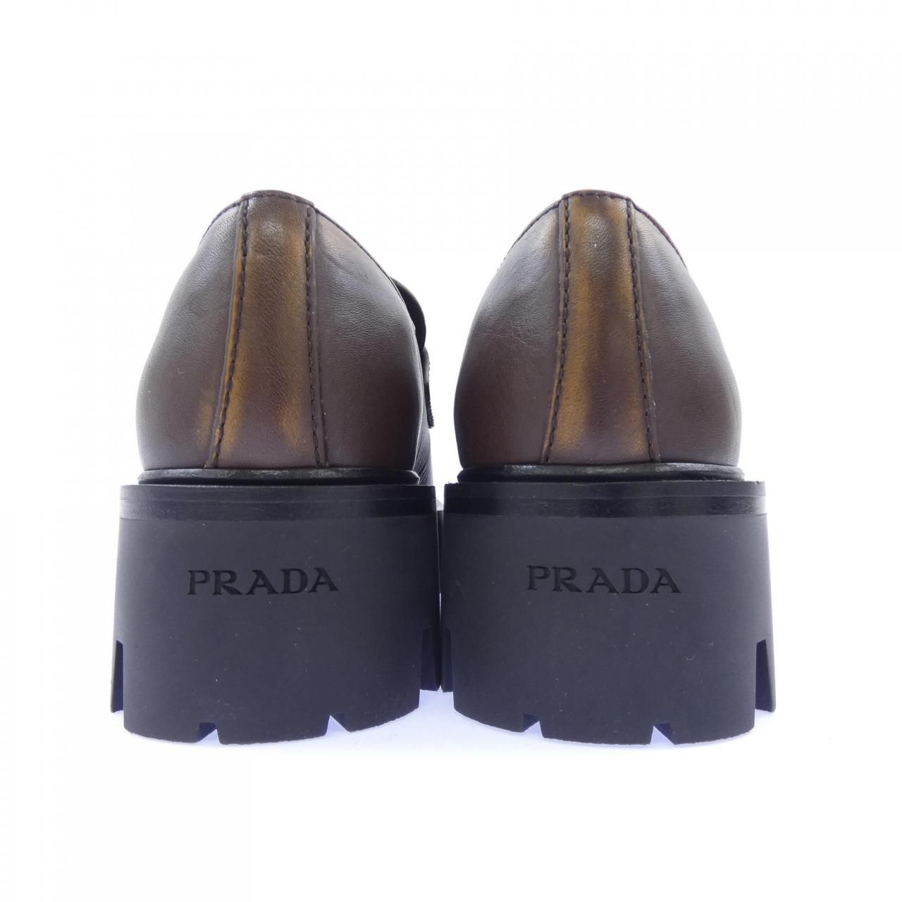 Prada Loafers Triangle Logo Shoes — view 5