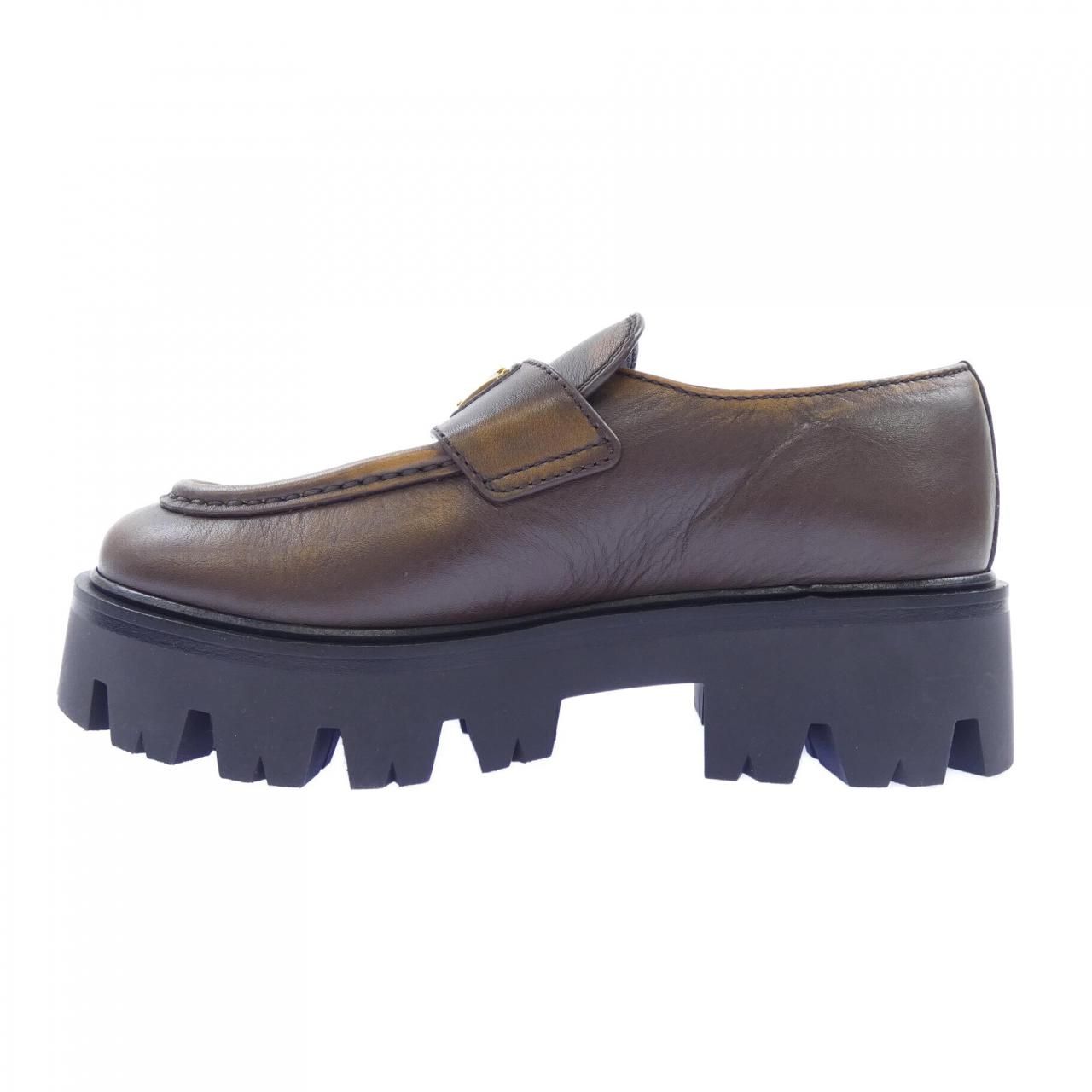 Prada Loafers Triangle Logo Shoes — view 2