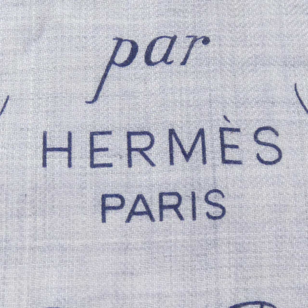 Hermes Brides de Gala Applique Pique Carre Shawl Scarf — view 4
