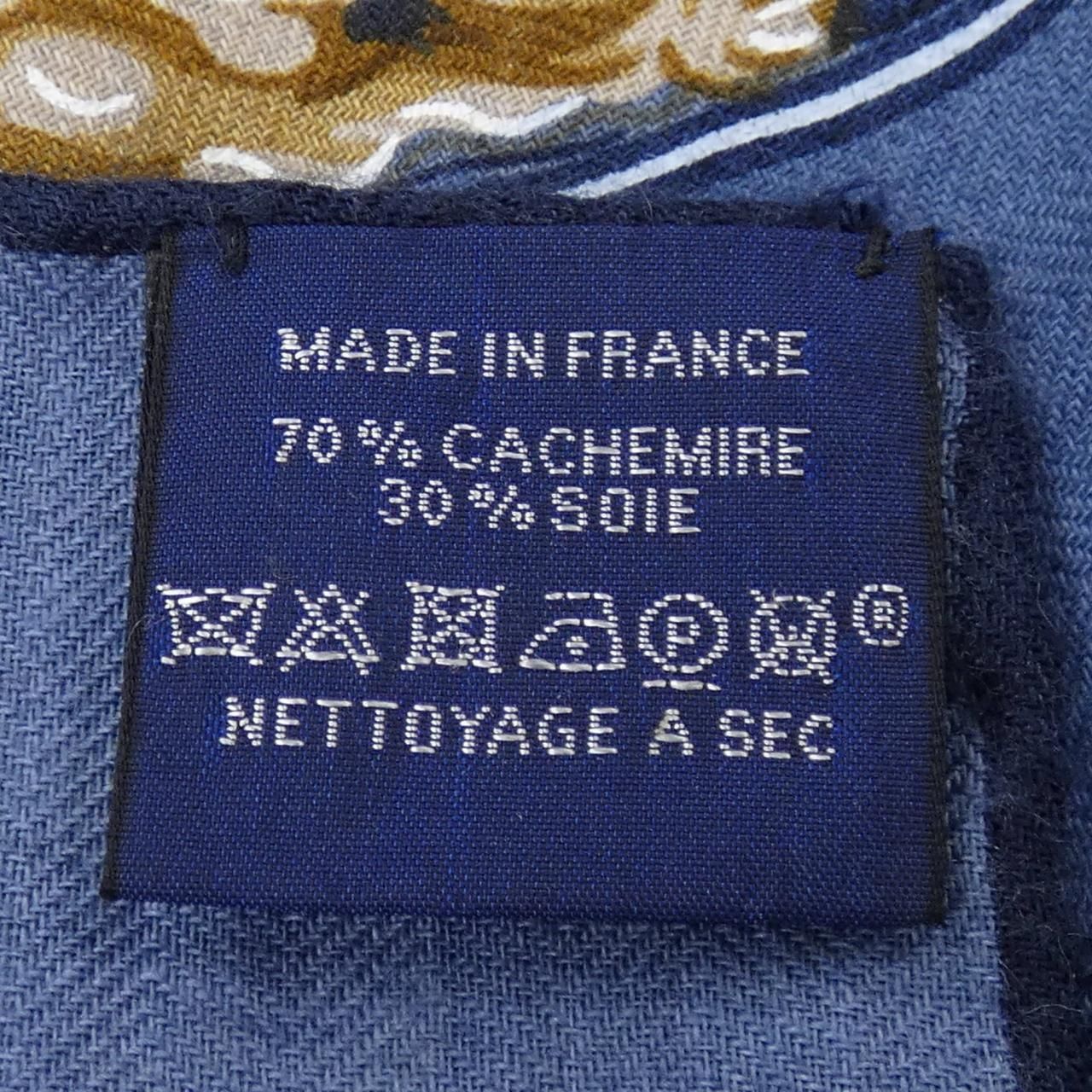 Hermes Brides de Gala Applique Pique Carre Shawl Scarf — view 3