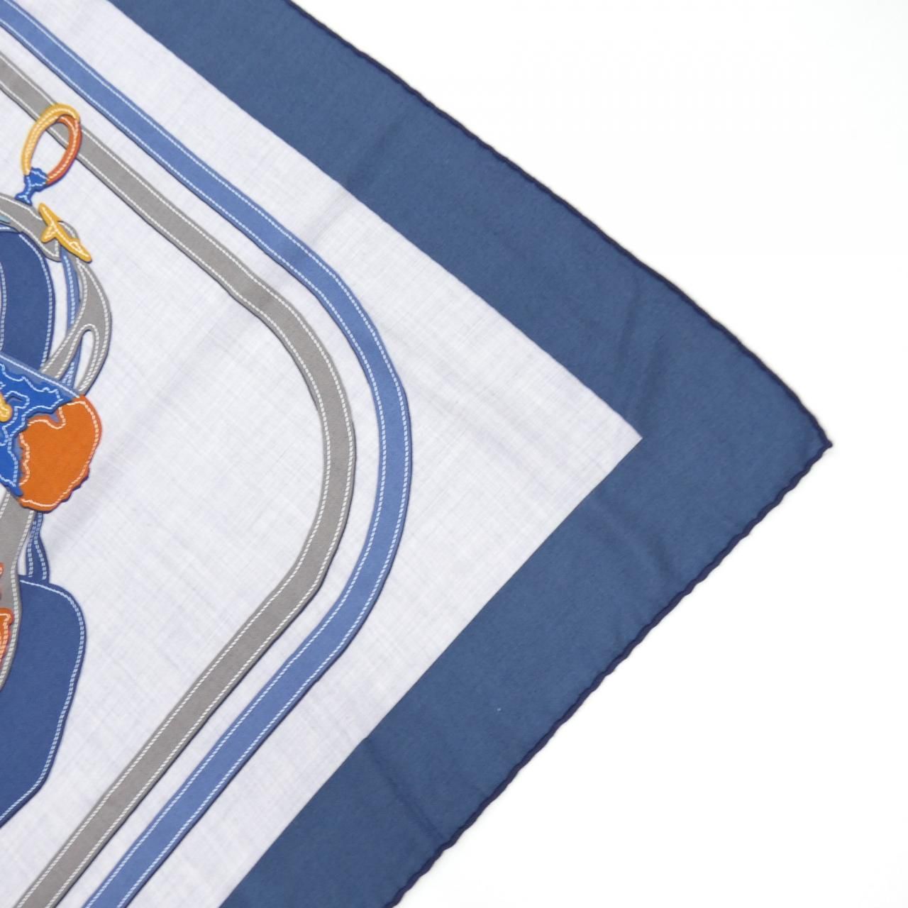 Hermes Brides de Gala Applique Pique Carre Shawl Scarf — view 2
