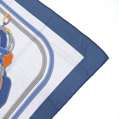 Hermes Brides de Gala Applique Pique Carre Shawl Scarf — view 2