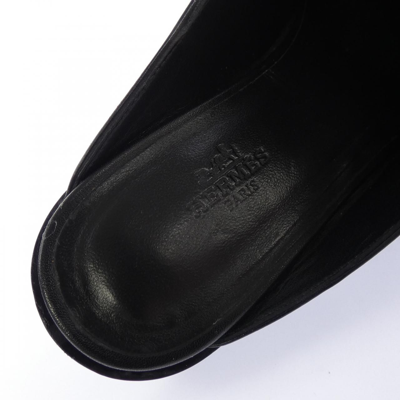Hermes Jota Kelly Buckle Shoes — view 6