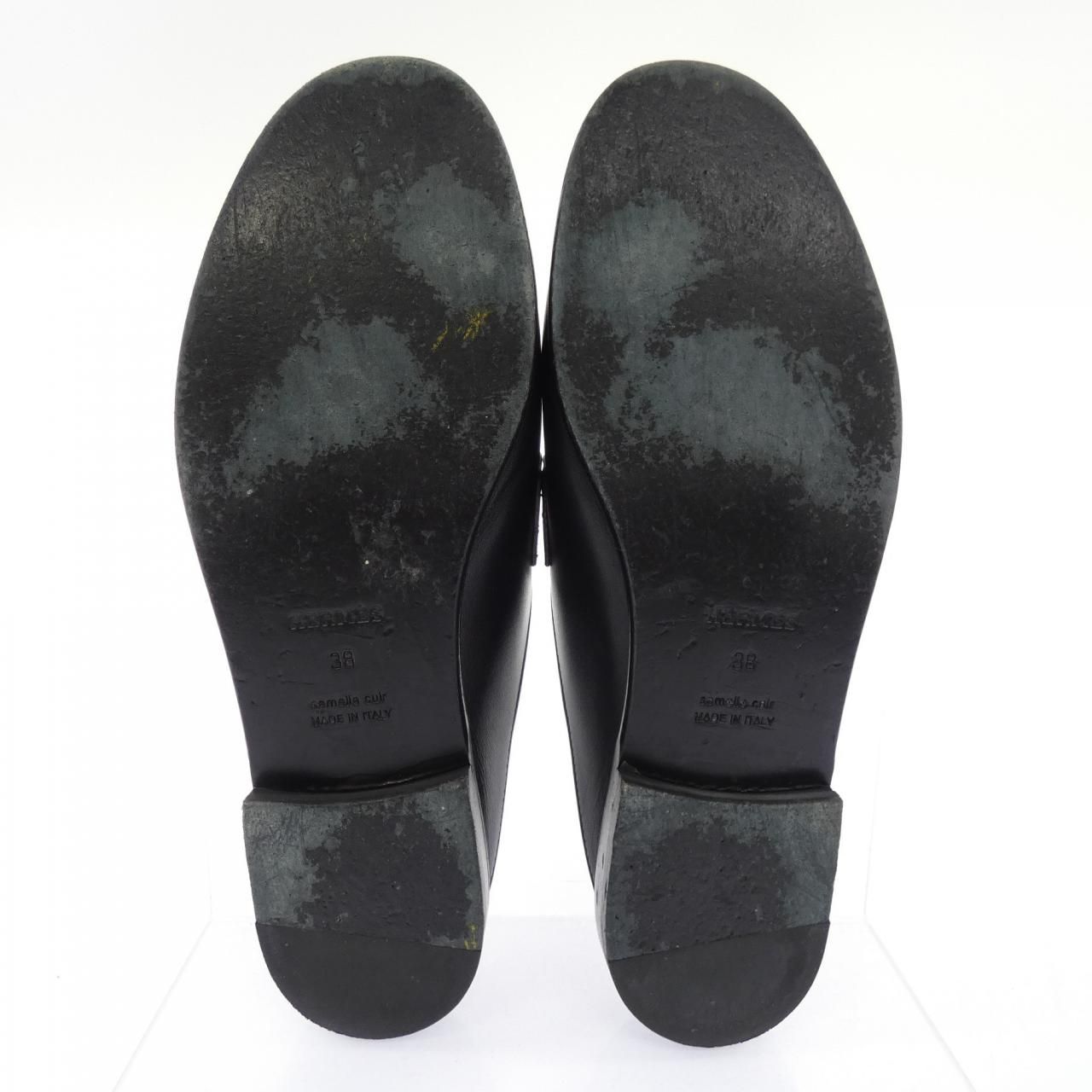 Hermes Jota Kelly Buckle Shoes — view 4