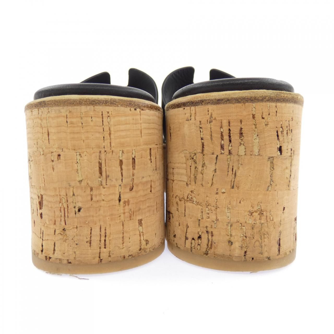 Hermes Eze Cut Detail Sandals — view 5