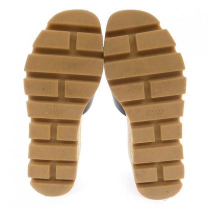 Hermes Eze Cut Detail Sandals — view 4