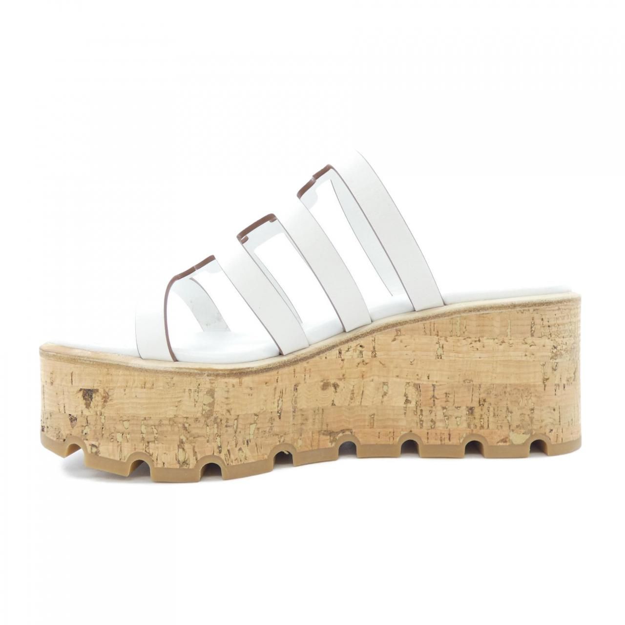 Hermes Isabella Sandals White — view 2