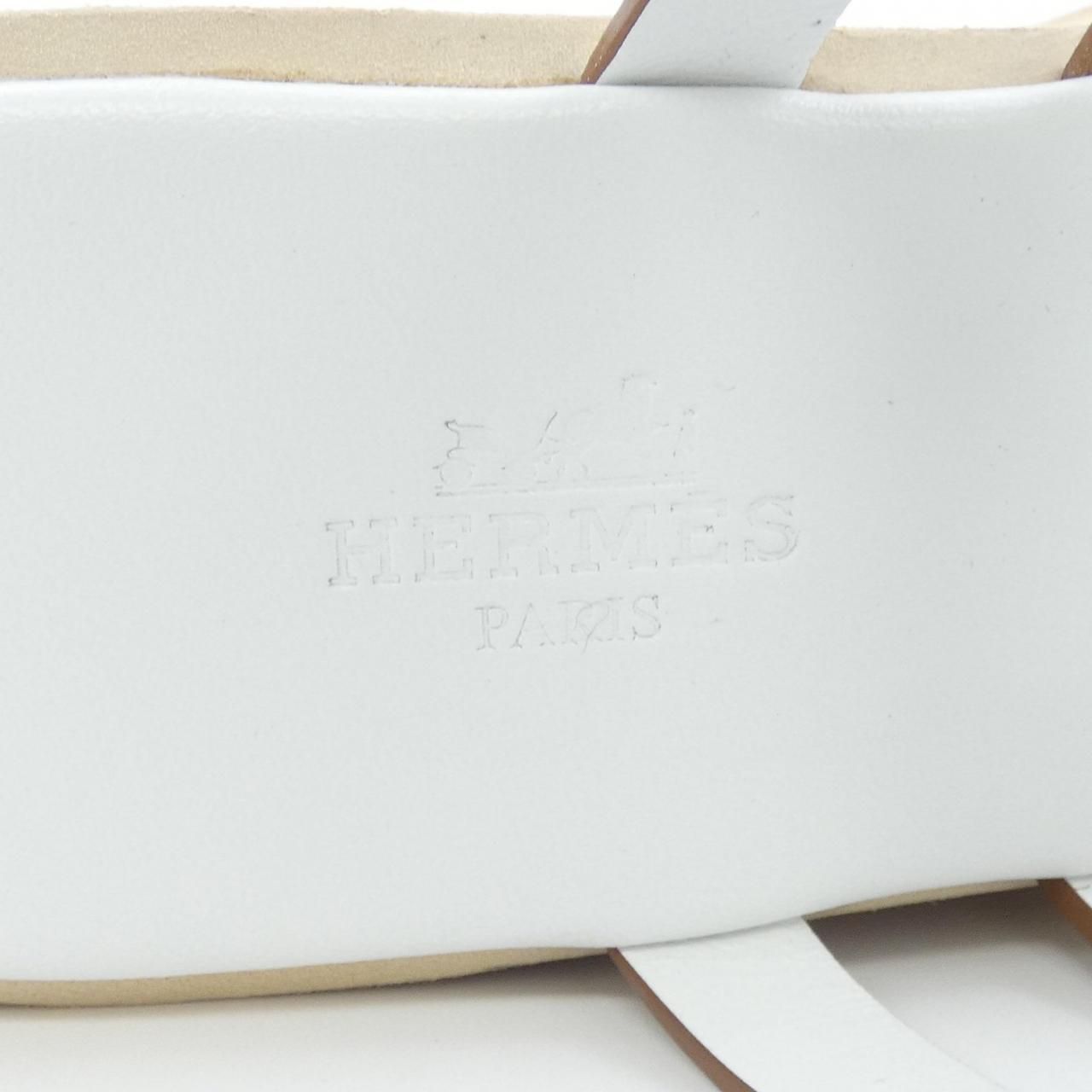 Hermes Isabella Sandals White — view 6