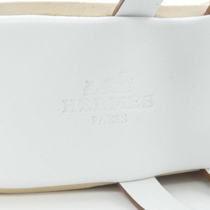 Hermes Isabella Sandals White — view 6