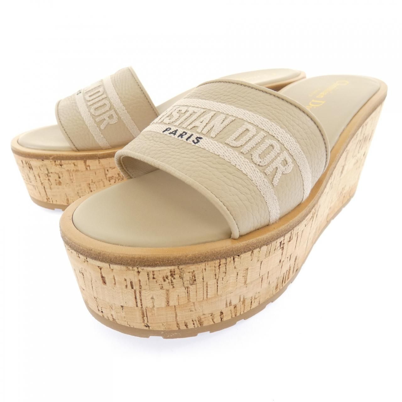 Dior Dway Sandals Beige — view 3
