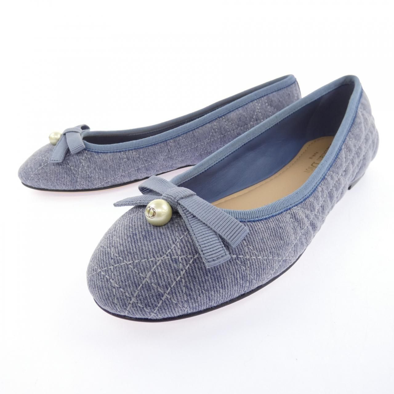 Dior Flat Shoes Sneakers Blue — view 3