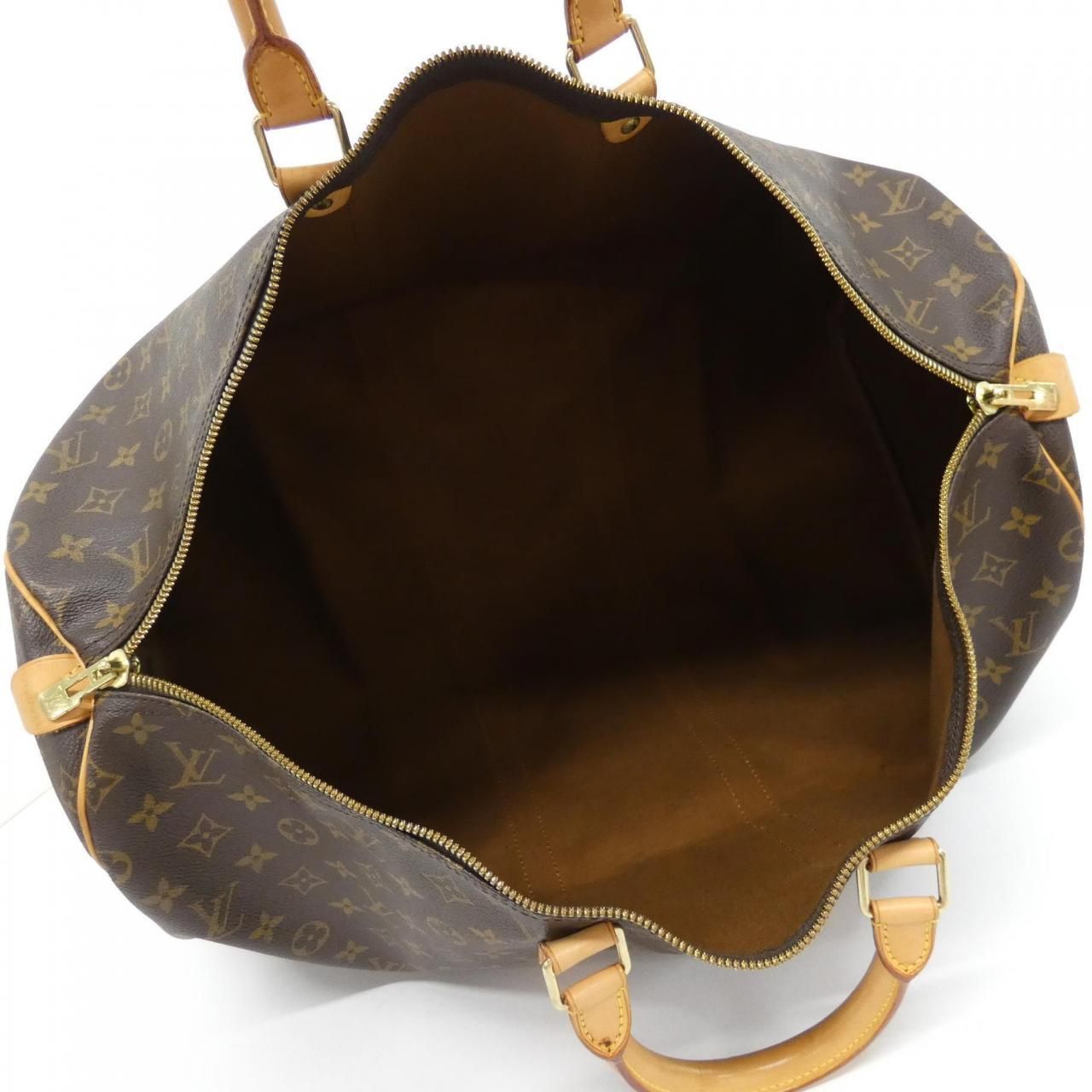 Louis Vuitton Monogram Keepall 55 cm Boston Bag — view 9