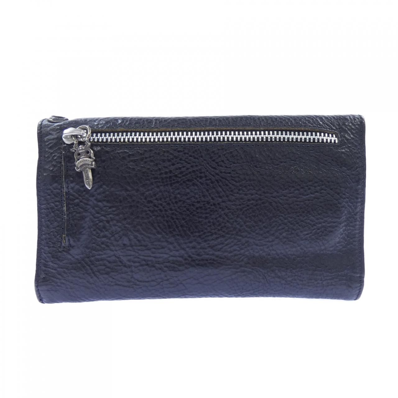 Chrome Hearts Wave Cross Btn Button 304 Wallet — view 2