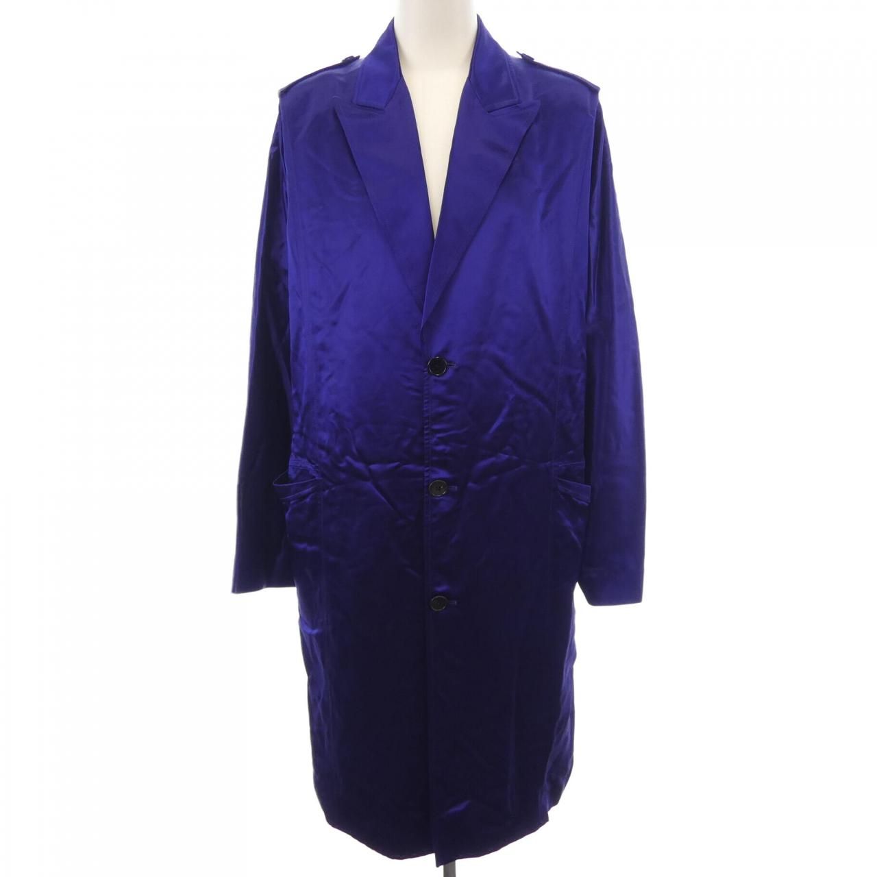 Saint Laurent Coat Purple