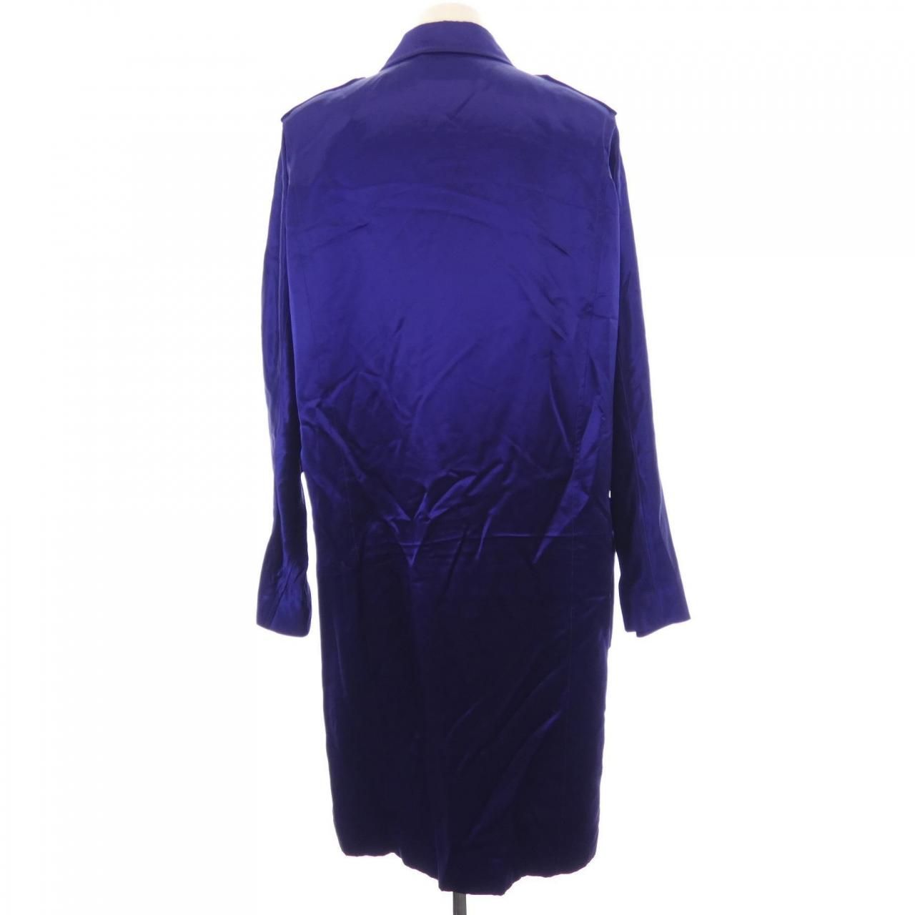 Saint Laurent Coat Purple — view 2