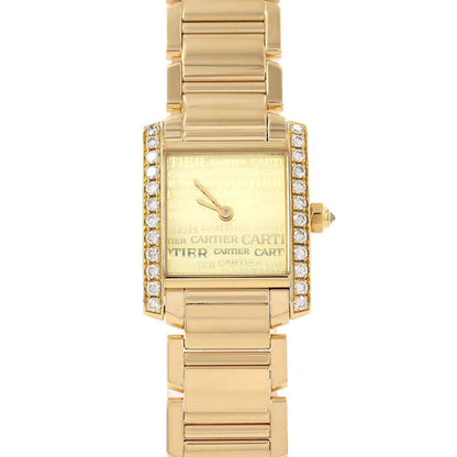 Cartier Tank Francaise SM YG D YG Quartz Watch