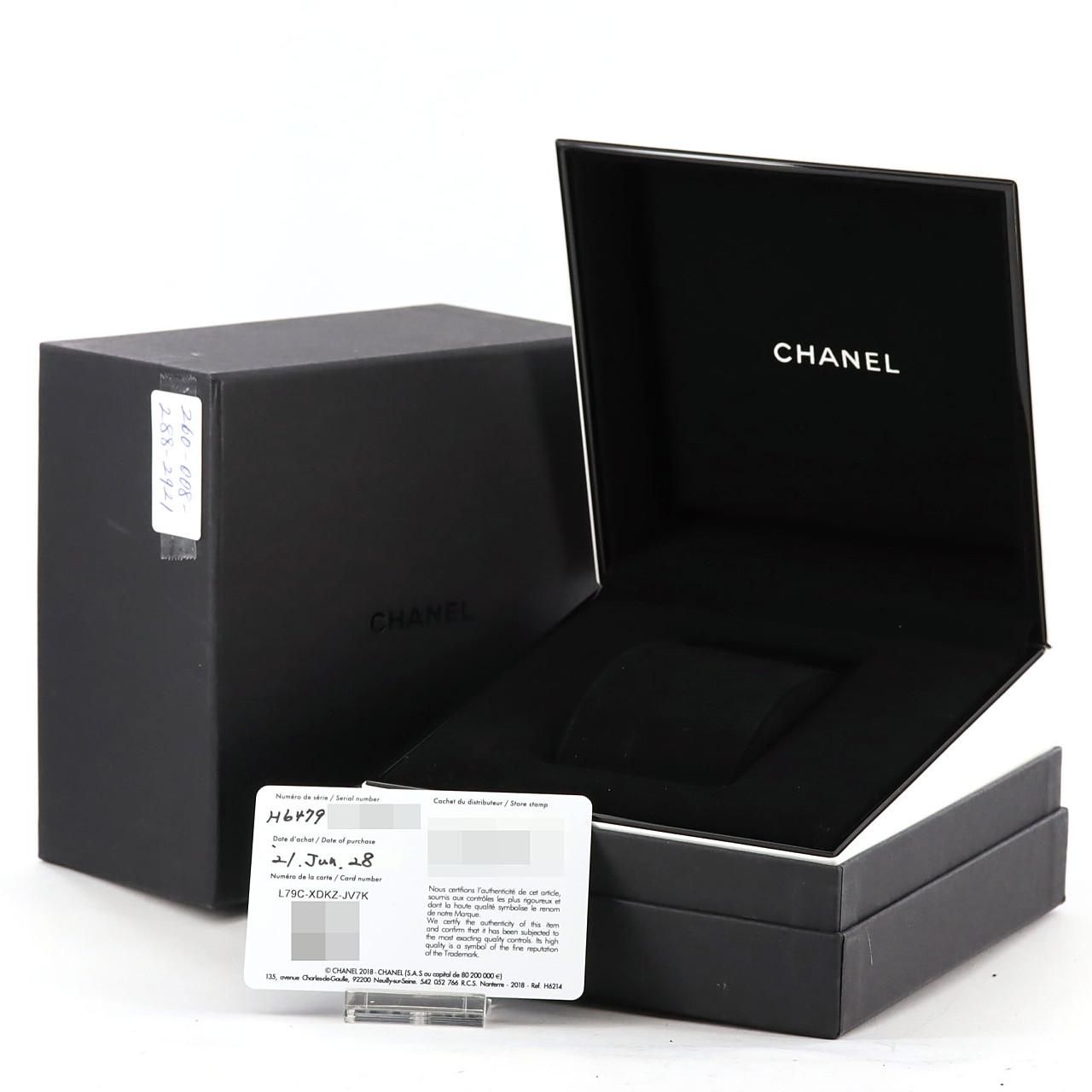 Chanel Mademoiselle Acte II 33 mm Ceramic Xwg Limited Quartz Watch — view 8