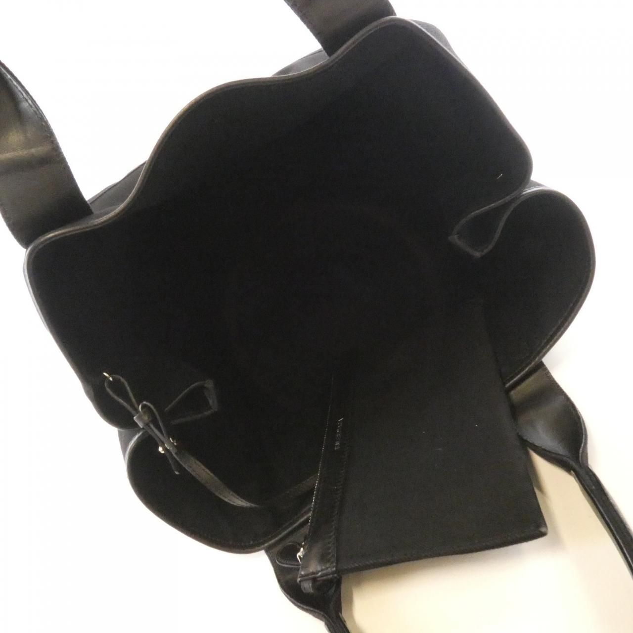 Balenciaga Navy Cabas Bag — view 7