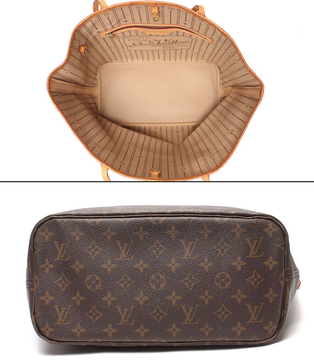 Louis Vuitton Tote Shoulder Bag Neverfull MM Monogram — view 3