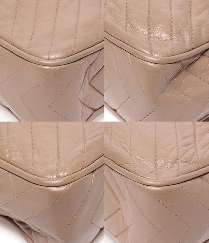 Chanel Chain Shoulder Bag Stitch Crossbody Gold 0 CC Logo Fringe — view 5