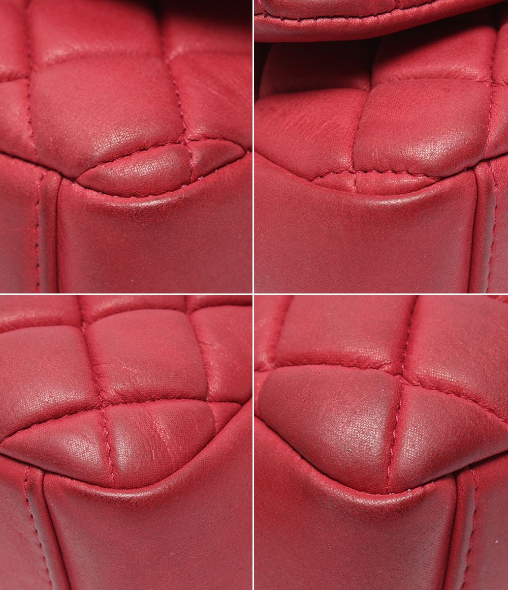Chanel Chain Shoulder Bag Silver Bubble Quilt Quilted — view 5