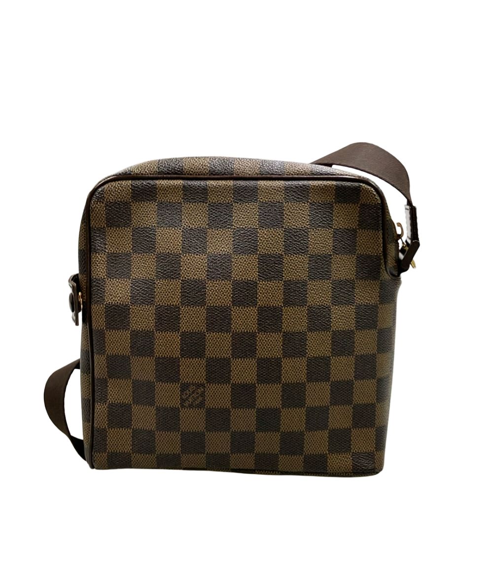 Louis Vuitton Shoulder Bag Crossbody Leather Olaf PM Damier — view 2
