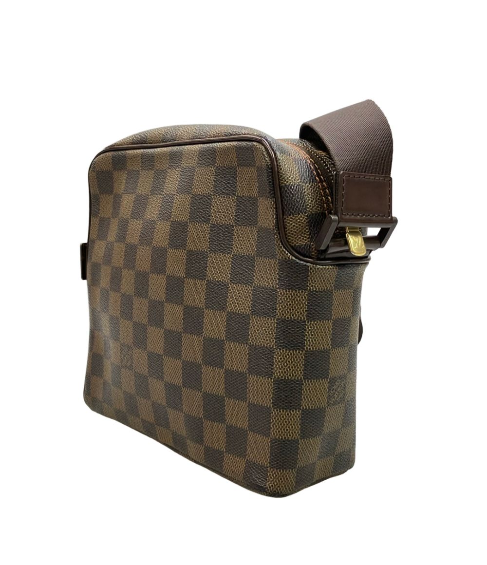 Louis Vuitton Shoulder Bag Crossbody Leather Olaf PM Damier — view 3