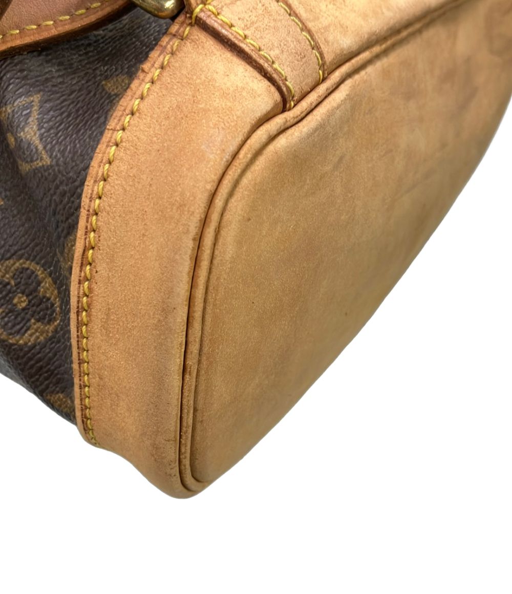 Louis Vuitton Backpack Montsouris MM Monogram — view 8