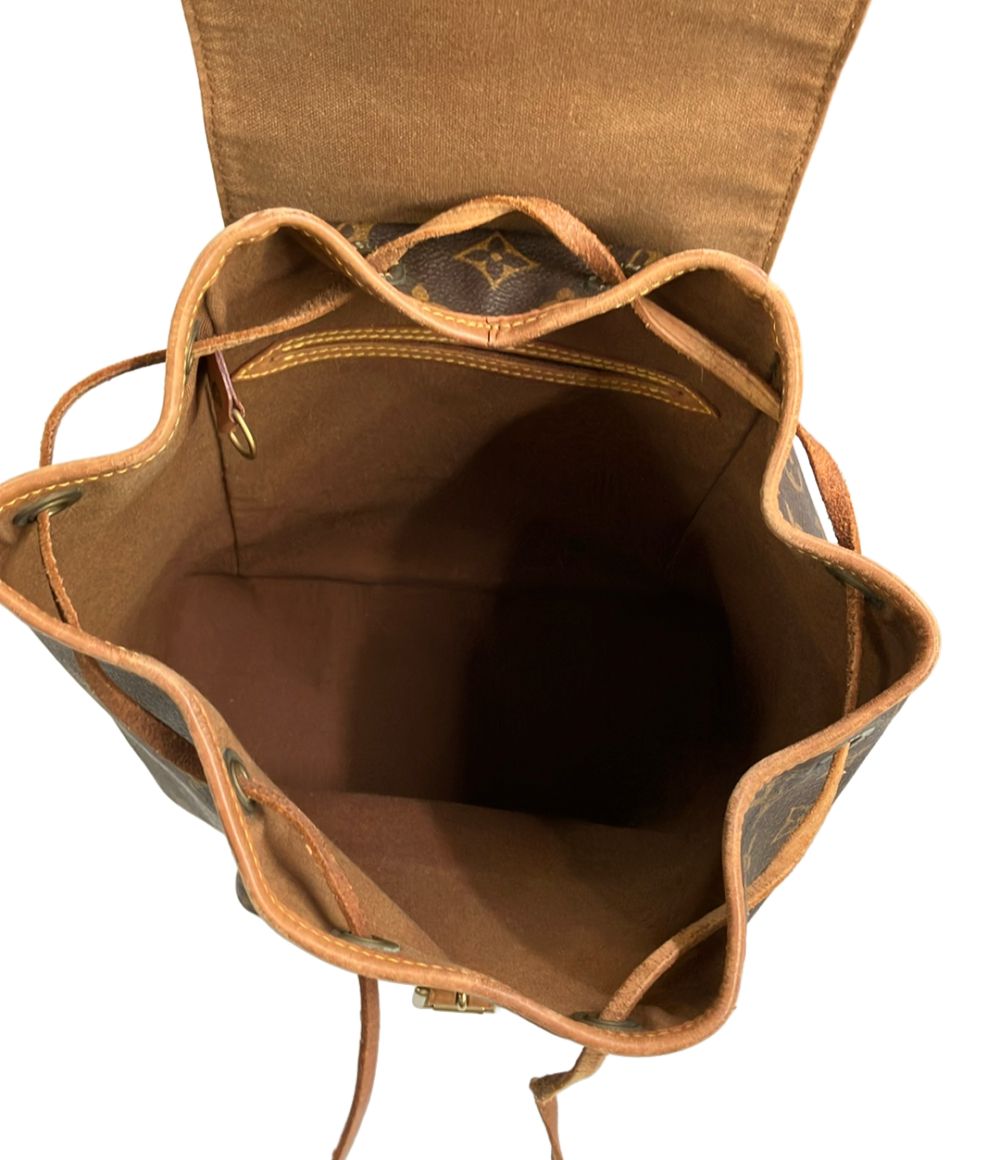 Louis Vuitton Backpack Montsouris MM Monogram — view 5