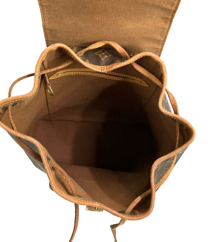 Louis Vuitton Backpack Montsouris MM Monogram — view 5