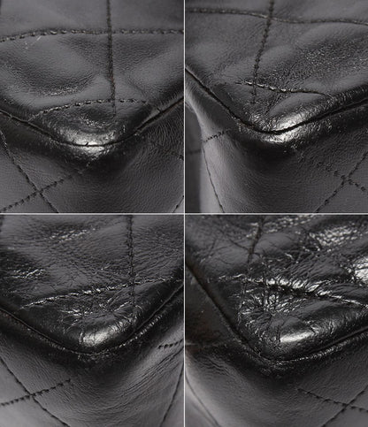 Chanel Chain Shoulder Bag Gold Mini Quilted Single Flap Lambskin — view 5