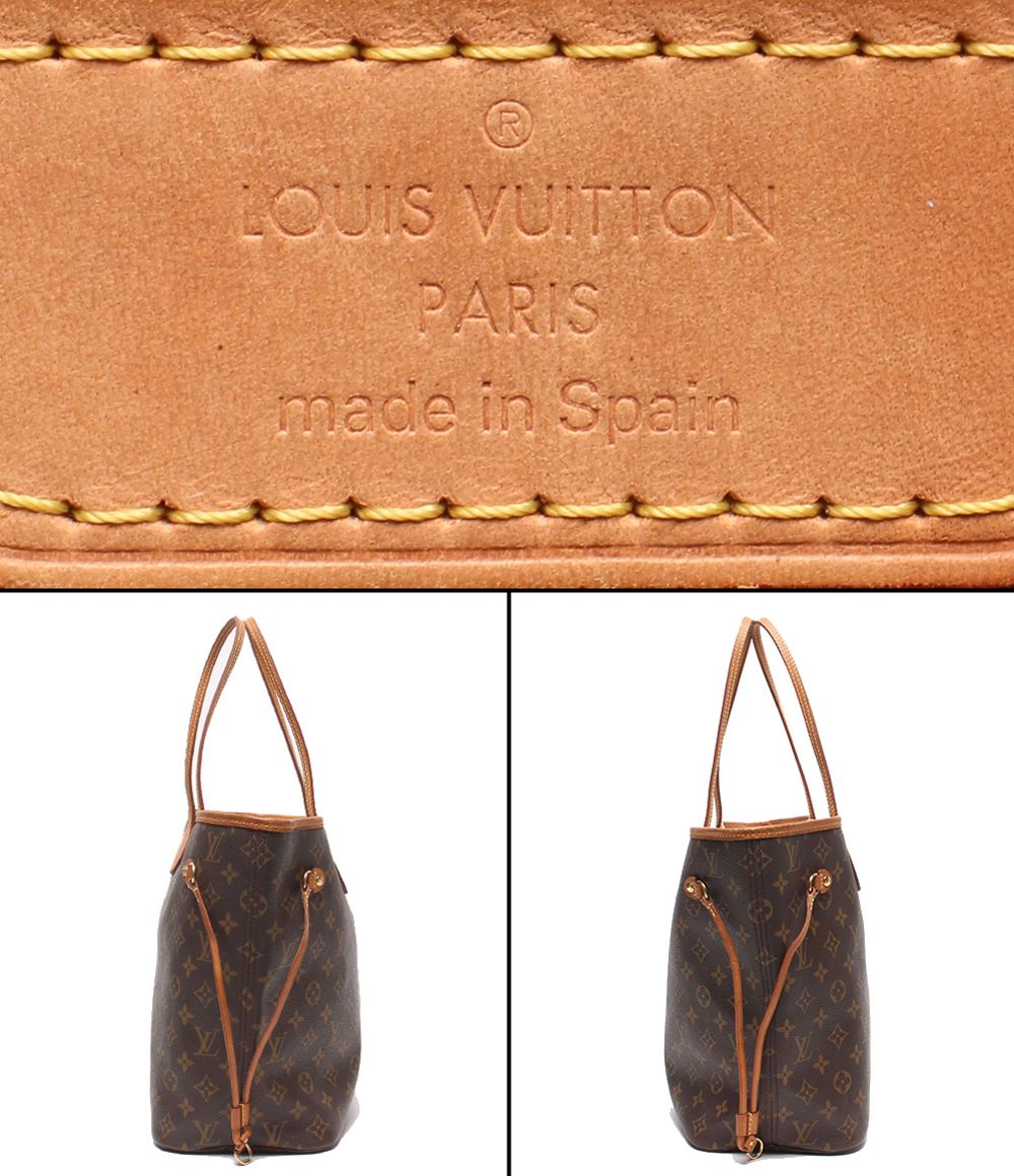 Louis Vuitton Tote Shoulder Bag Neverfull MM Monogram — view 4