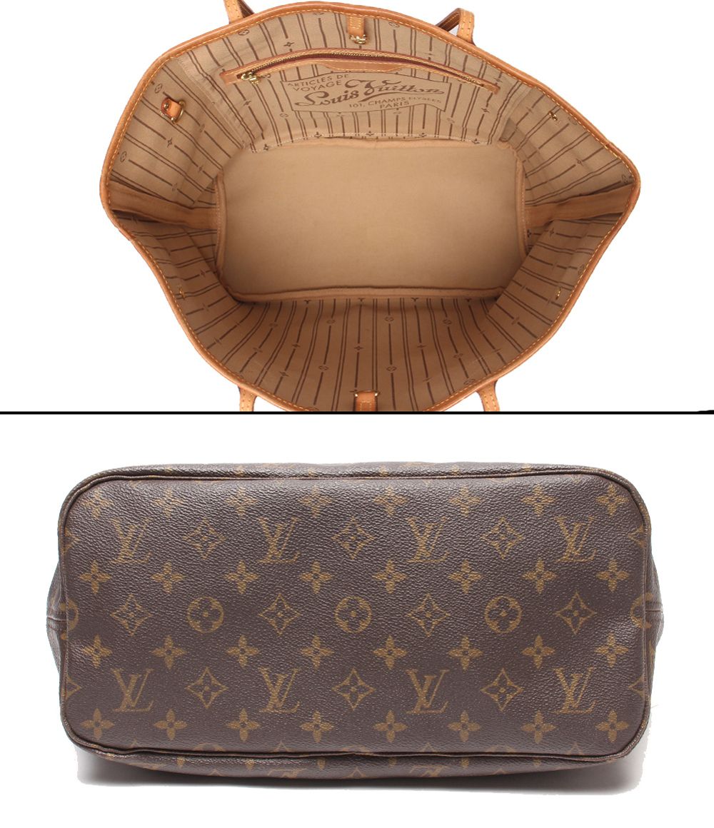 Louis Vuitton Tote Shoulder Bag Neverfull MM Monogram — view 3