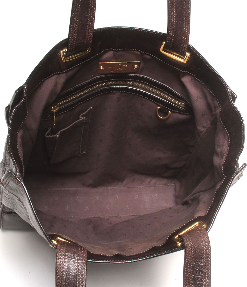 Louis Vuitton Tote Sac Plat Cuir Soana — view 5