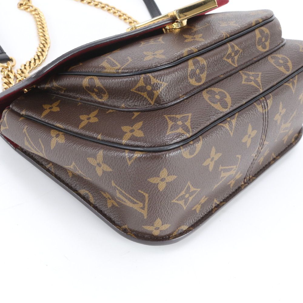 Louis Vuitton Monogram Passi with Leather 2-Way Shoulder Bag Crossbody Tote Ree — view 5