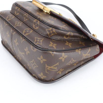 Louis Vuitton Monogram Passi with Leather 2-Way Shoulder Bag Crossbody Tote Ree — view 6