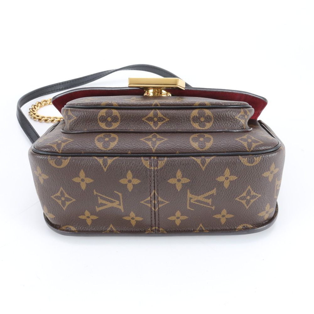 Louis Vuitton Monogram Passi with Leather 2-Way Shoulder Bag Crossbody Tote Ree — view 7