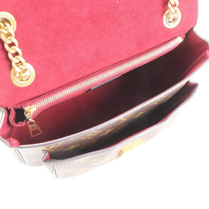 Louis Vuitton Monogram Passi with Leather 2-Way Shoulder Bag Crossbody Tote Ree — view 8