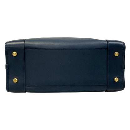 Loewe Handbag Amazona 36 Blue Leather — view 5