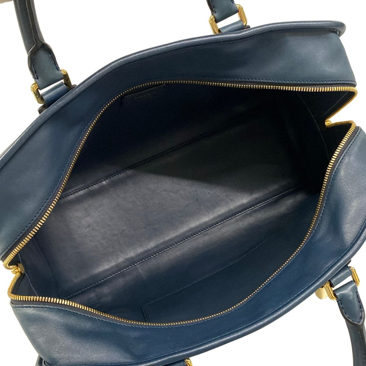 Loewe Handbag Amazona 36 Blue Leather — view 7