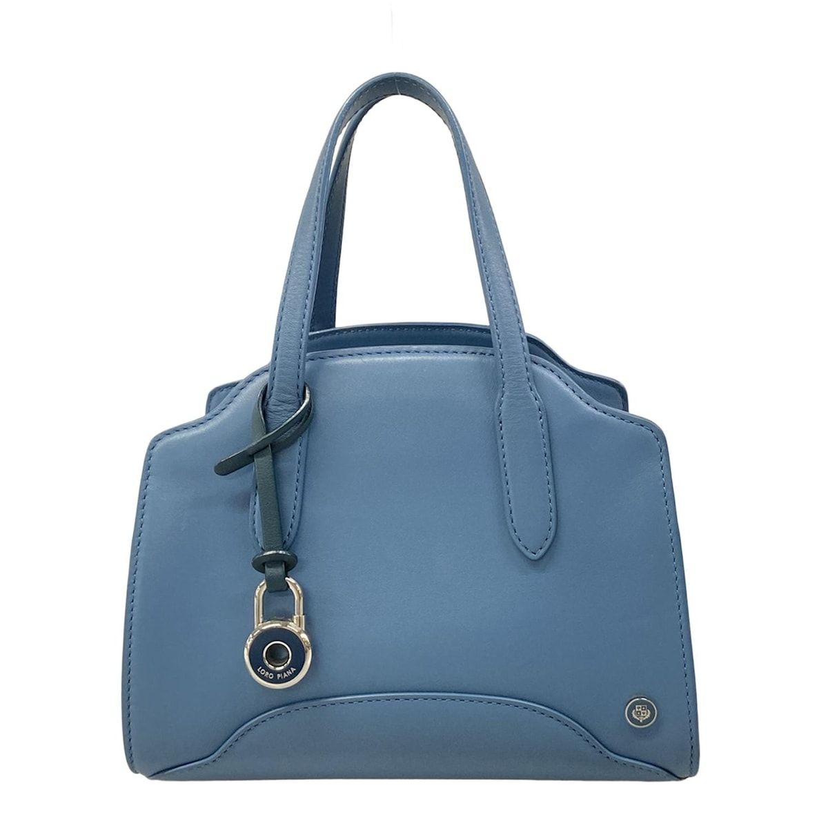 Loro Piana Handbag Sesia Micro Bag Blue