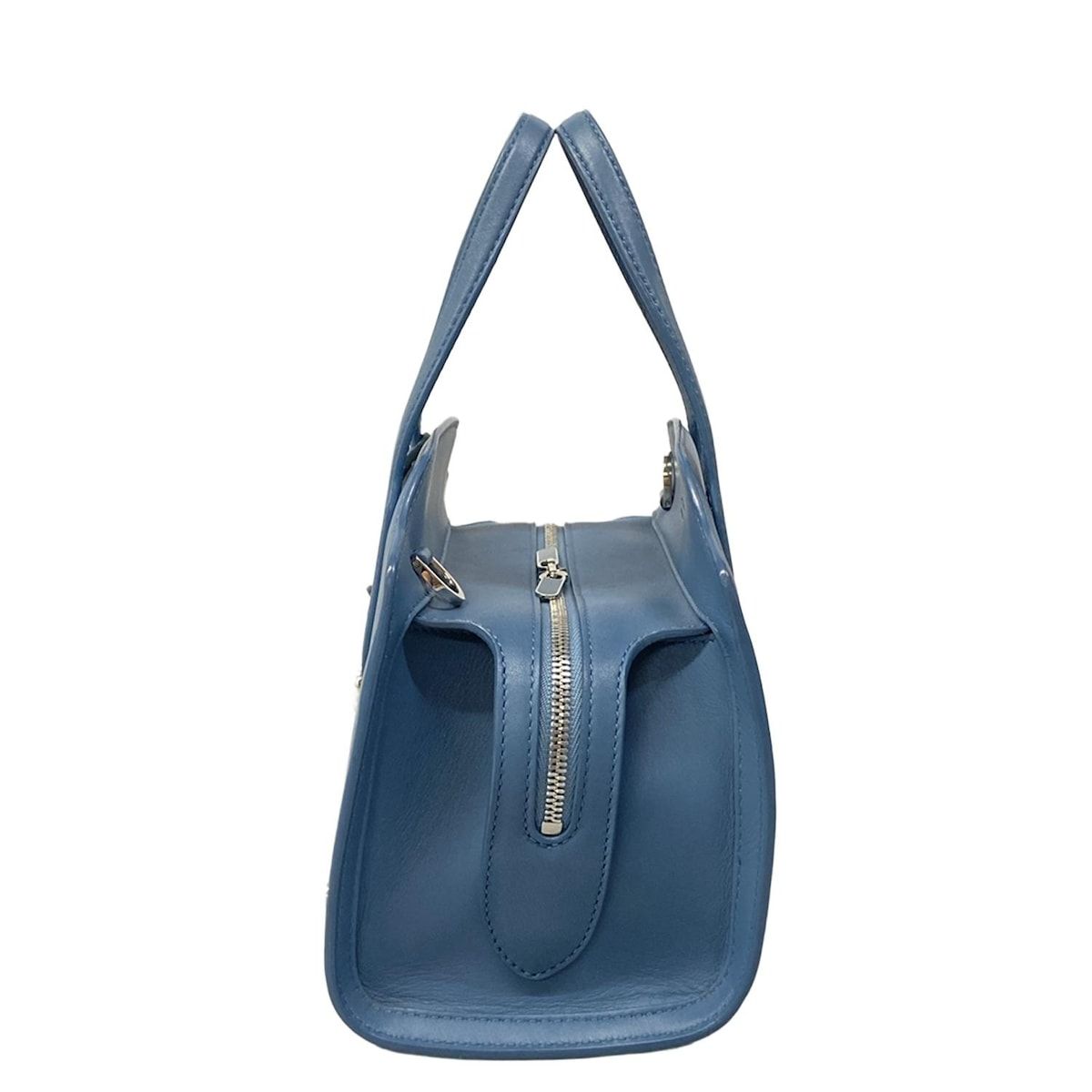 Loro Piana Handbag Sesia Micro Bag Blue — view 4