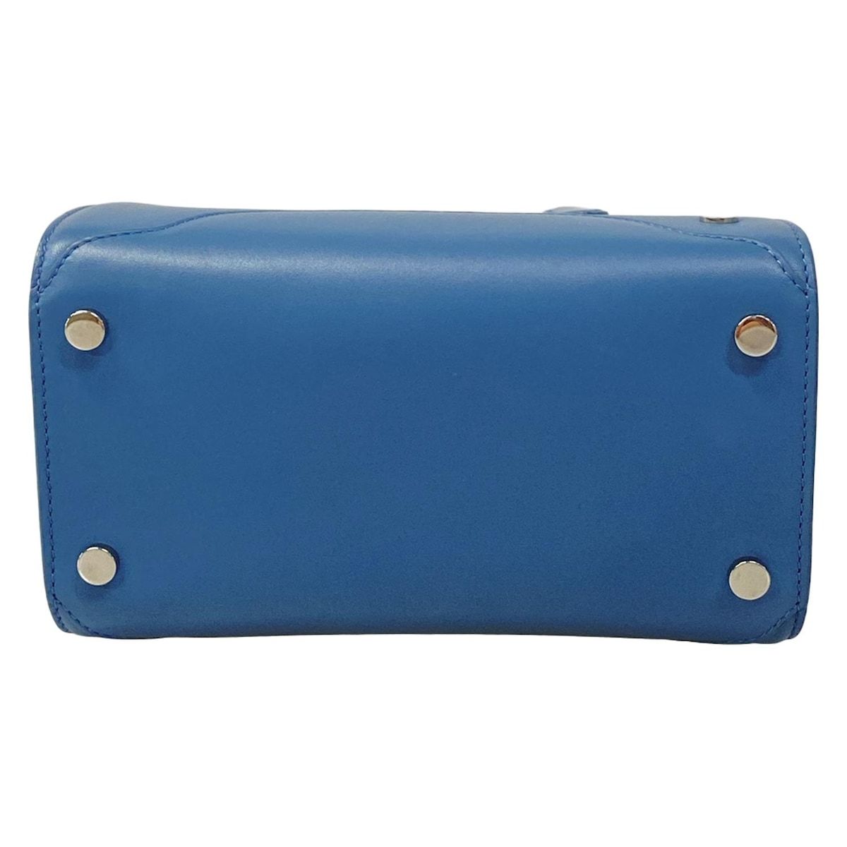 Loro Piana Handbag Sesia Micro Bag Blue — view 5
