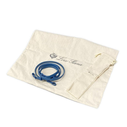 Loro Piana Handbag Sesia Micro Bag Blue — view 8