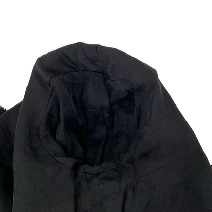 Chanel Jacket 36 S Black 3/4 Sleeve Tweed Sequin Ribbon Autumn Winter Cotton — view 8