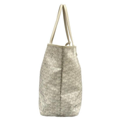 Goyard Tote Saint Louis PM White Leather — view 4