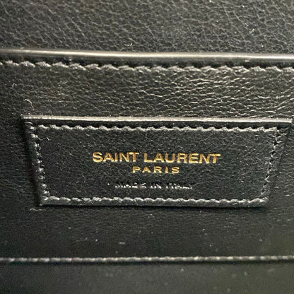Saint Laurent Paris Shoulder Bag Solferino Small Black — view 9