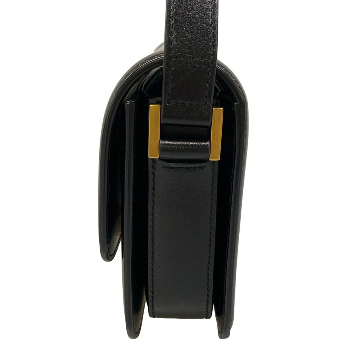 Saint Laurent Paris Shoulder Bag Solferino Small Black — view 4